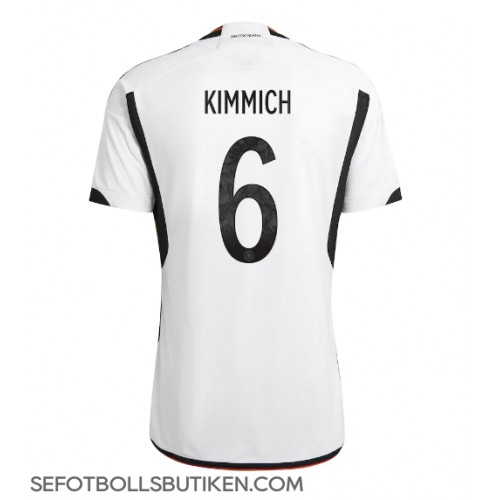Tyskland Joshua Kimmich #6 Replika Hemma matchkläder VM 2022 Korta ärmar